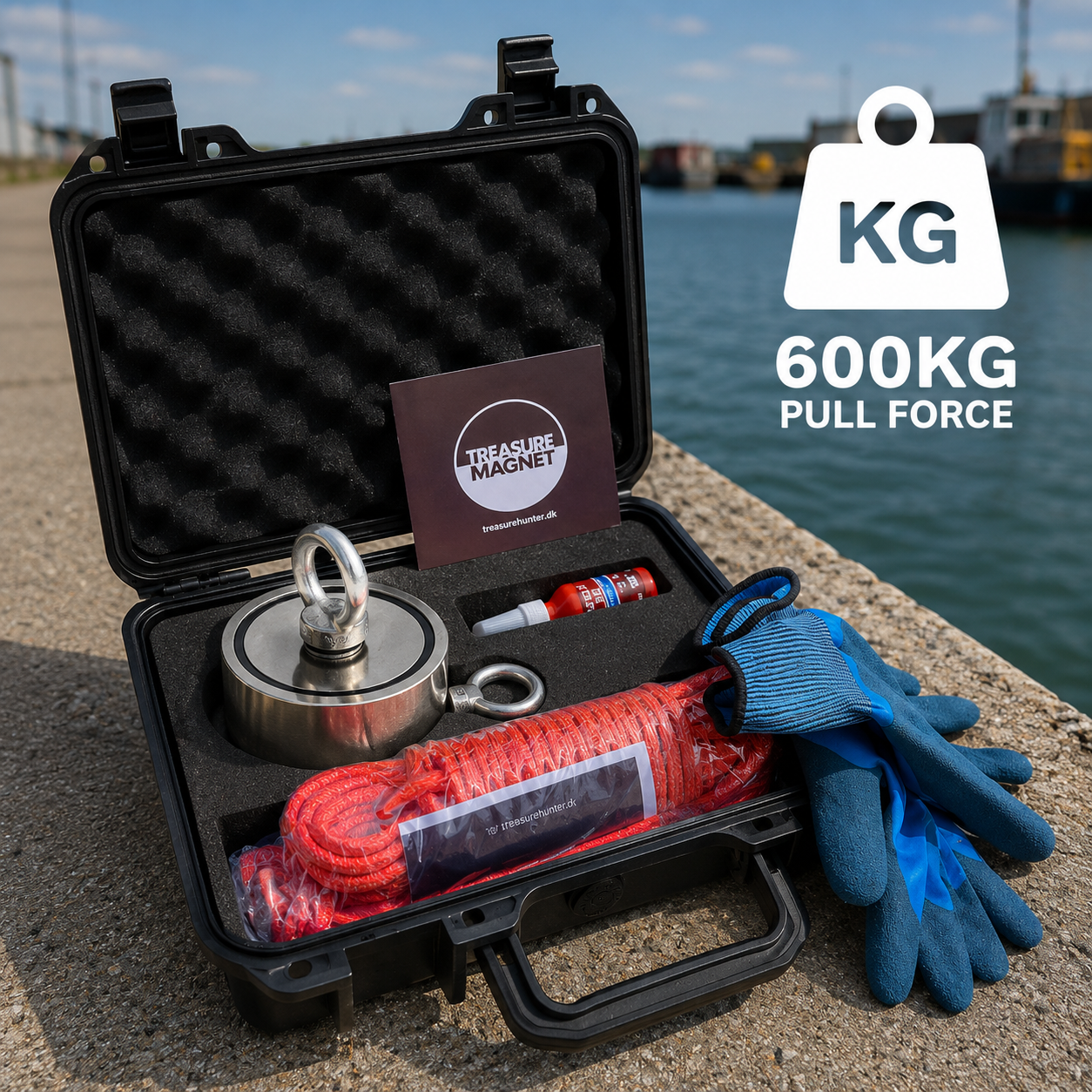 Fiskemagnet - Starter Kit - 600KG