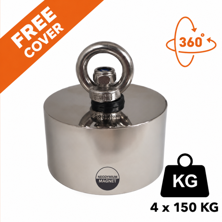 BRUTALIS - 360° Fishing Magnet - 600KG